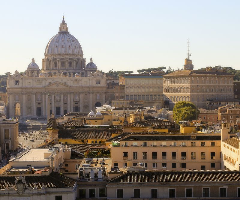 Vatican cityscape small amy sorensen Vatican cityscape small amy sorensen