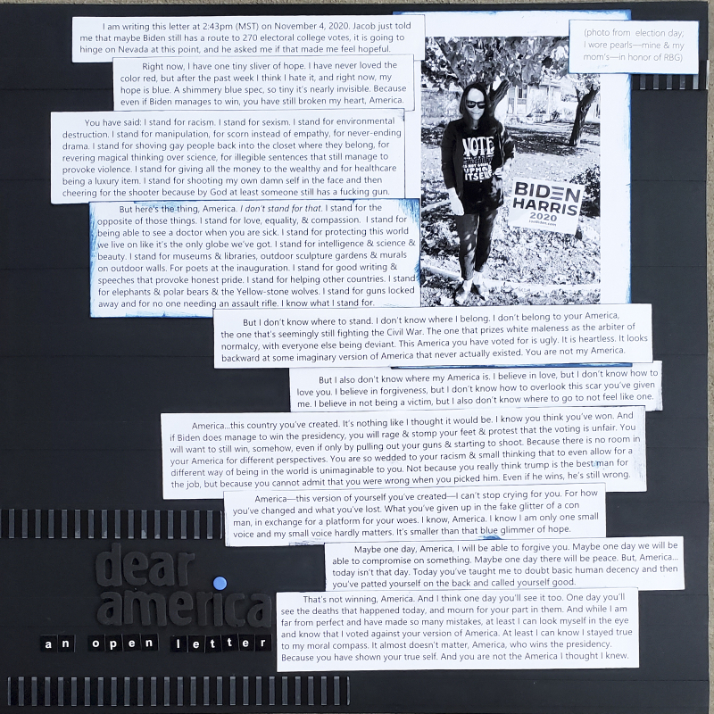 2020 11 07 Amy thoughts on the election 2020 11 07 Amy thoughts on the election